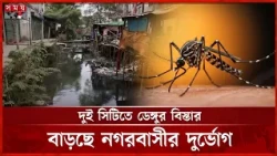 বাড়ছে ডেঙ্গুর প্রকোপ, দুই সিটিতে হটস্পট চিহ্নিত শতাধিক | Dhaka Dengue | Aedes Mosquito | Somoy Tv