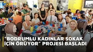 “BODRUM WOMEN KNIT FOR THE STREETS” PROJECT LAUNCHED