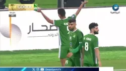 هدف | نادي النهضة يتقدم 2 - 0 على نادي عُمان في الدقيقة 91:00 عن طريق اللاعب محمد الغافري
