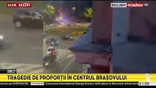 Two dead and two injured after a car plowed into pedestrians in downtown Brașov