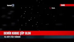 Demir Kubbe Çöp Oldu | Tel Aviv’e Füze Yağmuru