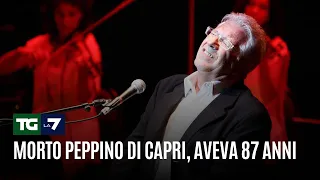 Peppino Di Capri, one of the last great icons of 20th-century Italian music, has died