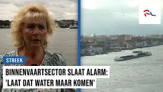 Inland shipping sector sounds alarm over low water levels: higher costs due to less cargo