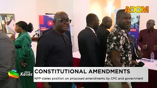 Constitutional Amendments: NNP states its position on proposed amendments by the CPC and government