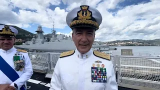 Handover ceremony at the command of the 1st Naval Division 09/18/2026