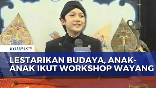 Workshop Wayang untuk Anak di Bundaran HI, Dalang Cilik Ajak Lestarikan Budaya Indonesia