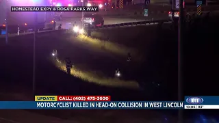 Motorcyclist killed in west Lincoln crash