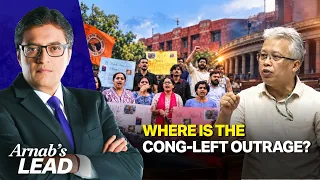 Arnab Questions Congress-Left Silence Over Sexual Harassment Allegations Against JNU Professor