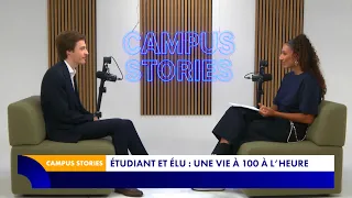 À 23 ans, il est étudiant en droit et maire adjoint de sa commune