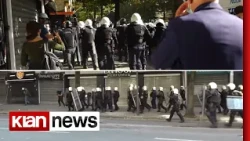 “U bëj thirrje ambasadave...”, plas ‘keq’ mes policisë dhe protestuesve