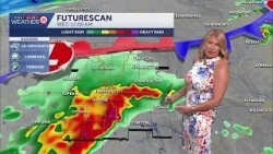 Risk of strong-severe storms later this afternoon