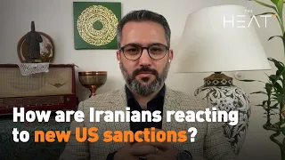 How are Iranians reacting to new US sanctions?