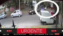 ? EMBOSCADA DE MOTOCHORROS Y ROBO MILLONARIO EN TRES DE FEBRERO