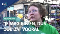 Politieke partijen tussen de kaas, bloemen en vis op weekmarkt Elst  ||  RN7 REGIONIEUWS