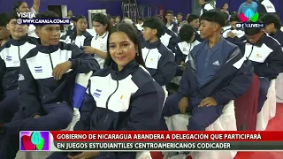 Nicaraguan Government flags off official delegation for CODICADER Games 🇳🇮🏆
