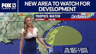 Watching new area for tropical development