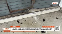 Trujillo: Camera captures dynamite attack on minimarket