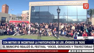 CINCO TV - THE MAT WAS THE SCENE OF A MEETING THAT PUT THE YOUTH OF TIGRE IN THE CENTER