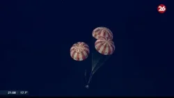 ? ÚLTIMO MOMENTO - MISIÓN ARTEMIS II | La nave Orion llegó a la Tierra y concluyó una exitosa misión