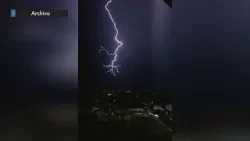 Alerta temprana por tormenta eléctrica y riesgo de aluviones en Región de Antofagasta