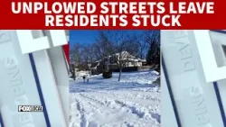 DMV residents still trapped as streets remain unplowed
