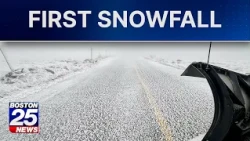 Say it ain’t snow! First flakes of season fly at popular New England tourist attraction