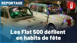 Les Fiat 500 défilent en habits de fête Les Fiat 500 défilent en habits de fête
