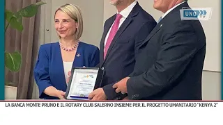 srv BANCA MONTE PRUNO AND ROTARY CLUB SALERNO TOGETHER
