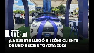 Excitement arrives in León: UNO awards its final winner with a 2026 Toyota