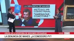 ?LA DENUNCIA DE MANES A SANTIAGO CAPUTO ¿A COMODORO PY?