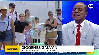 Alcalde de Colón propondrá mesa de diálogo para evaluar cobro de $5 a turistas de cruceros