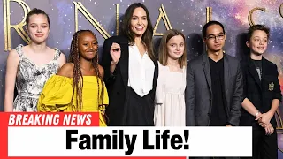 Angelina Jolie Reveals New Details About Life as a Mother of Six