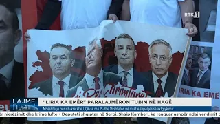 Mbështetje për ish-krerët e UÇK-së më 15 dhe 16 shtator, në ditët e shpalljes së aktgjykimit
