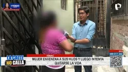 Rimac: mujer envenena a sus hijos y luego intenta quitarse la vida