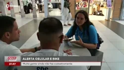 Polícia reforça importância do cadastro no alerta celular e bike