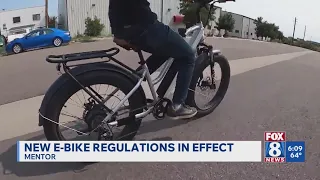 Mentor City Council approves new rules for e-bikes