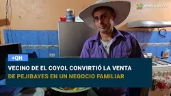 El Coyol resident turns peach palm fruit sales into a family business