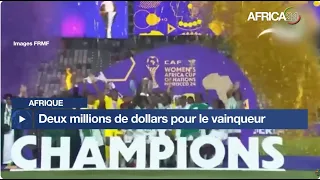 Afrique – CAN Féminine 2026 : deux millions de dollars pour le vainqueur
