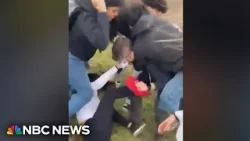 Texas man charged with assault after fight with student protesters Texas man charged with assault after fight with student protesters