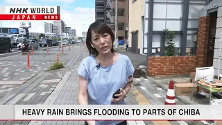 Record rainfall brings flooding to parts of ChibaーNHK WORLD-JAPAN NEWS