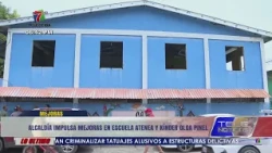 La Ceiba Mayor's Office Promotes Improvements at ATENEA School and the Olga Pinel Educational Center