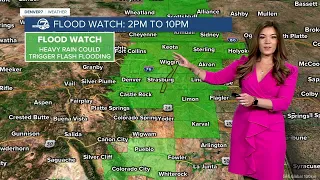 Scattered monsoon storms return to Denver metro Saturday afternoon
