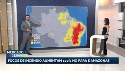 El Niño increases wildfire outbreaks by more than 100% in northern Brazil.