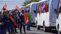 León recibe con alegría 180 nuevas unidades de buses nuevos chinos