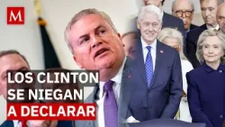 Bill y Hillary Clinton desafían al Congreso por caso Epstein: protestan y no testificarán