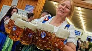Oktoberfest geleneksel fıçı açılışıyla, bira ve coşkuyla başladı