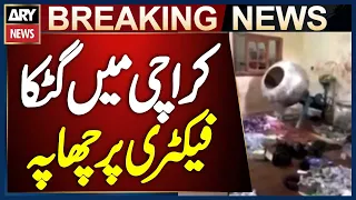Karachi: Police Raid Gutka and Mawa Factory in Jackson Police Station Limits