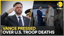 Fallen US Soldier's Husband Confronts Vance | US VP Acknowledges Troop Deployment Mistakes | WION