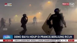 Demo Biaya Hidup di Prancis Berujung Ricuh #beritasatusore
