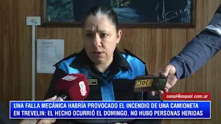 COMMISSIONER CAROLINA PAULI: SUV FIRE IN TREVELIN